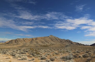 Rock canyon off a rural road