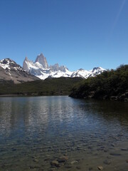 Lake at El Chalten Patagonia Argentina hiking landscape 2019