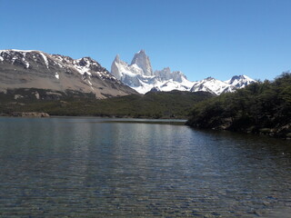 Lake at El Chalten Patagonia Argentina hiking landscape 2019