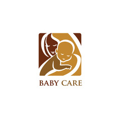 baby care Logo vector template eps for your company, industry purpose ready to use