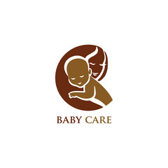 baby care Logo vector template eps for your company, industry purpose ready to use