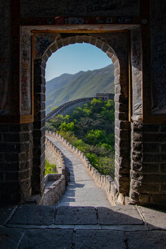 View to the Great Wall of China, Beijing