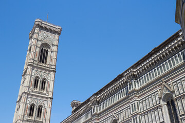 The beautiful Cathedral of Santa Maria del Fiore, Florence, Italy