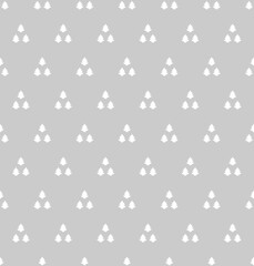 Tree in triangle pattern seamless repeat background