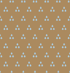 Tree in triangle pattern seamless repeat background