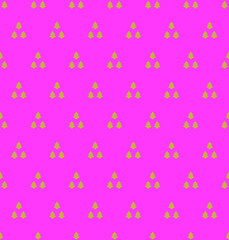 Tree in triangle pattern seamless repeat background