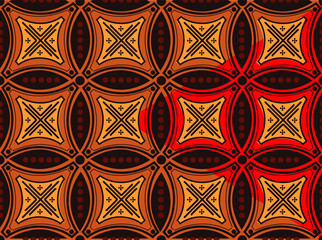 Batik Indonesian: is a technique of wax-resist dyeing applied to whole cloth, or cloth made using this technique originated from Indonesia.