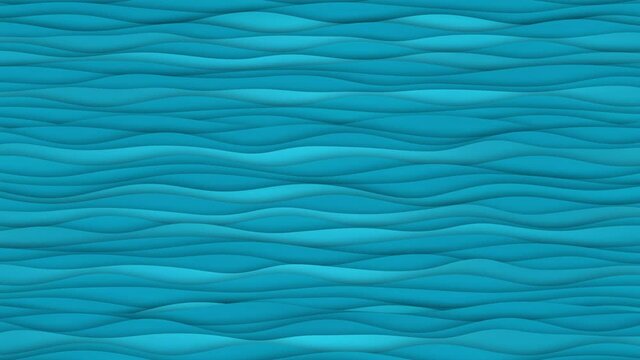 Waves thin version cartoon abstract background animation. Good for intro, titles, opener, etc... Seamless loop.