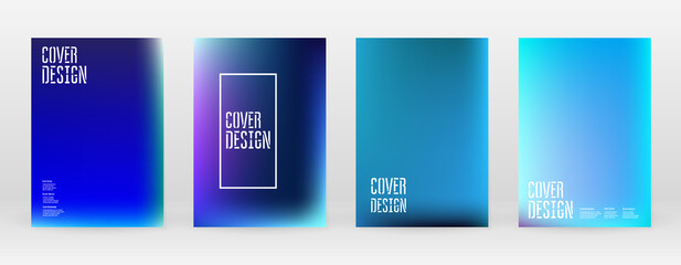 Pastel Soft. Vibrant Blue, Teal, Neon Concept.