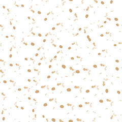 Abstract seamless pattern with gold hand-drawing elements. Vector illustration, EPS 10