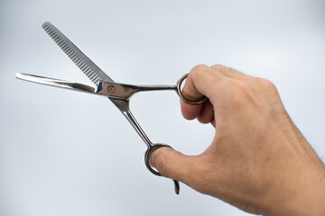Beauty scissors used to cut hair