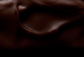 Macro of chocolate