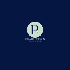 Creative letter R design.icon used for your company logo.