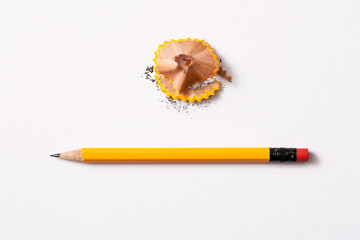 pencil isolated on white background © spacezerocom