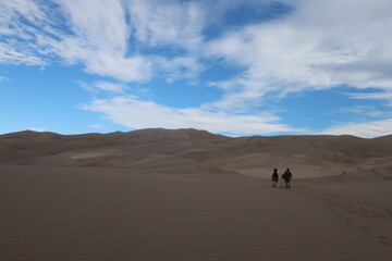 Obraz na płótnie Canvas Sand dunes in southern Colorado