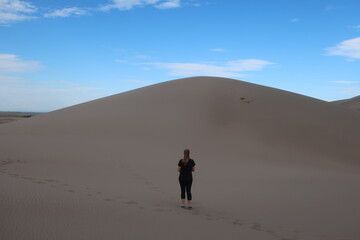 Sand dunes in southern Colorado