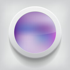 vector button, icon, banner design with bokeh background