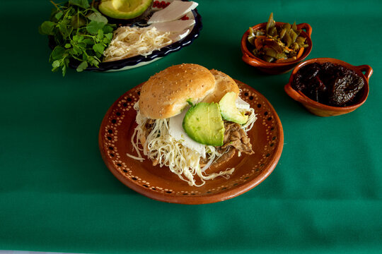   Cemita is a traditional sandwich from the Mexican state of Puebla.