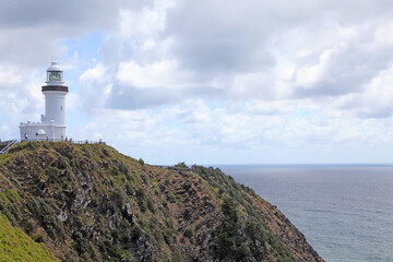 Fototapeta na wymiar The beautiful coast line around Byron Bay New South Wales, Australia