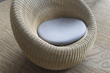 竹の椅子　 休憩所