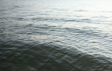 Water surface on a lake