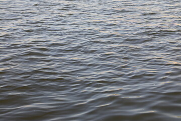 Ripples on the lake surface