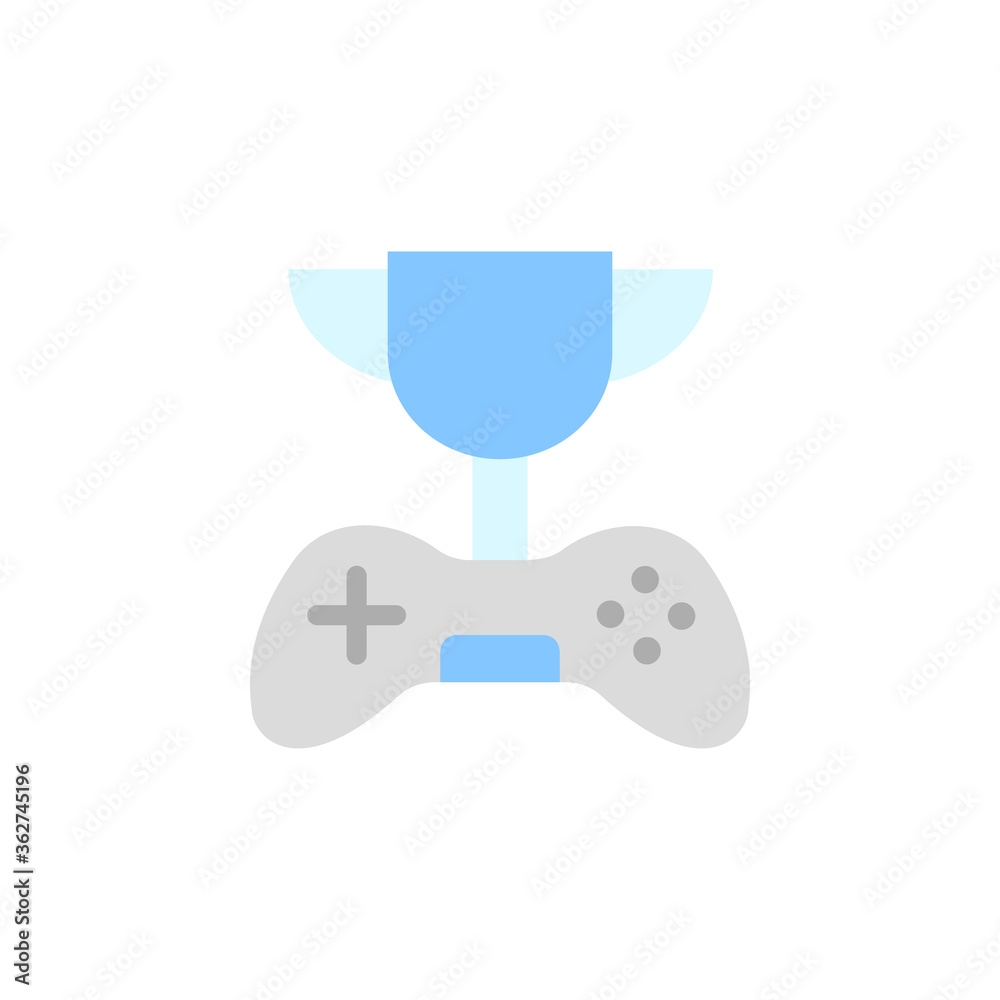 Poster trophy icon. simple color vector elements of video game icons for ui and ux, website or mobile appli