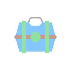 Loot box icon. Simple color vector elements of video game icons for ui and ux, website or mobile application