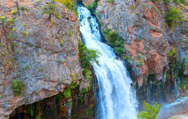 Upper Kapuzbasi waterfall - Kayseri Turkey