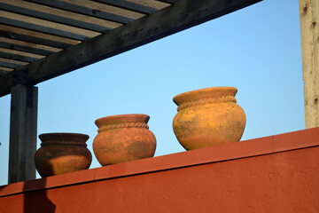 A Set of Decorative Vases