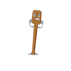 A cartoon picture of oars showing an angry face