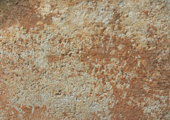 Abstract red and white color mud and concrete textured background
