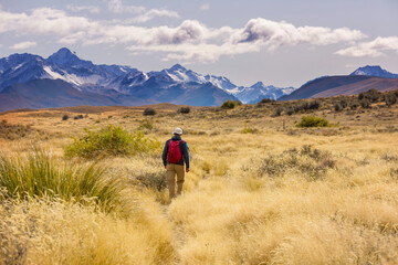Fototapeta premium Hike in mountains