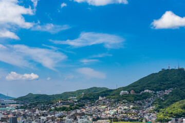 Fototapeta na wymiar 長崎市内の風景　都市景観