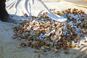 Farmers are mixing fungicides for potatoes to grow, China