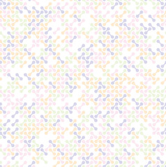 Geometric random color seamless pattern, background. Template for textile, wallpaper, packaging, any printing types. Vector illustration.