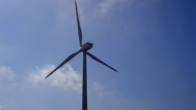 Wind Mill Close Up Shot - Goldy