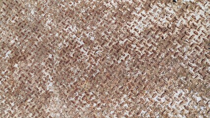 old metal corrugated sheet - the basis of industrial design as a surface texture