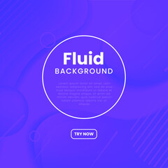 Abstract Fluid 3D Background with Liquid Modern Shapes . Isolated Vector Elements 