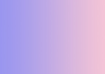 Gradation of light purple to light pink in pastel tone For background.