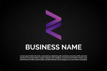 Coding Logo Template Letter Z