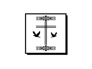  Dove and cross
