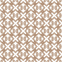 Geometric vector pattern. Zigzag geometric shapes. Stylish graphic background. Design background suitable for textile, decor, print and cover.