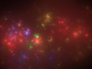 Imaginatory fractal background Image