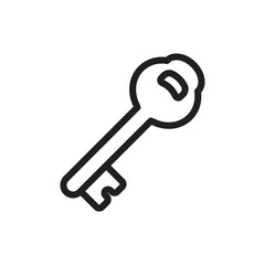 key icon vector symbol template