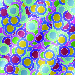 Fototapeta premium seamless pattern with circles