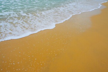 waves on the beach