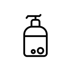 liquid soap icon vector symbol template