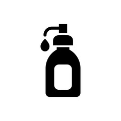 liquid soap icon vector symbol template
