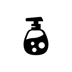 liquid soap icon vector symbol template